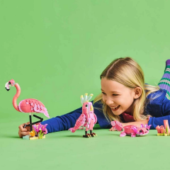 LEGO Creator 3’ü 1 Arada Vahşi Hayvanlar: Pembe Flamingo