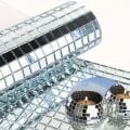 Kare Silver Cam Mozaik Fayans Çıkartmaları El İşi Kare Cam Fayans Kendinden Yapışkanlı Aynalı Dekor Panel 30x30 Cm