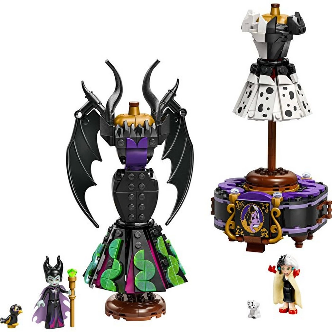 LEGO Malefiz'in ve Cruella De Vil'in Elbiseleri
