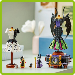 LEGO Malefiz'in ve Cruella De Vil'in Elbiseleri