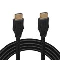 Fully G-507FS Plastik Düz Siyah 20 Metre Gold Poşetli Hdmi Kablo