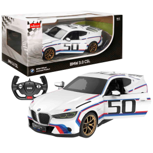 Rastar 1/14 F/F BMW 3.0 CSL 2.4GHZ Işıklı Uzaktan Kumandalı Araba - S00092800